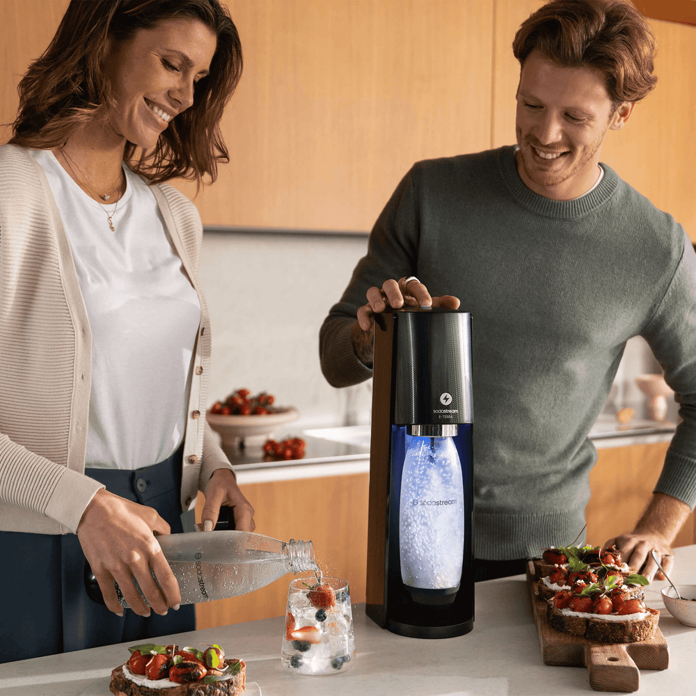 SodaStream E-Terra Metaal, Kunststof Zwart