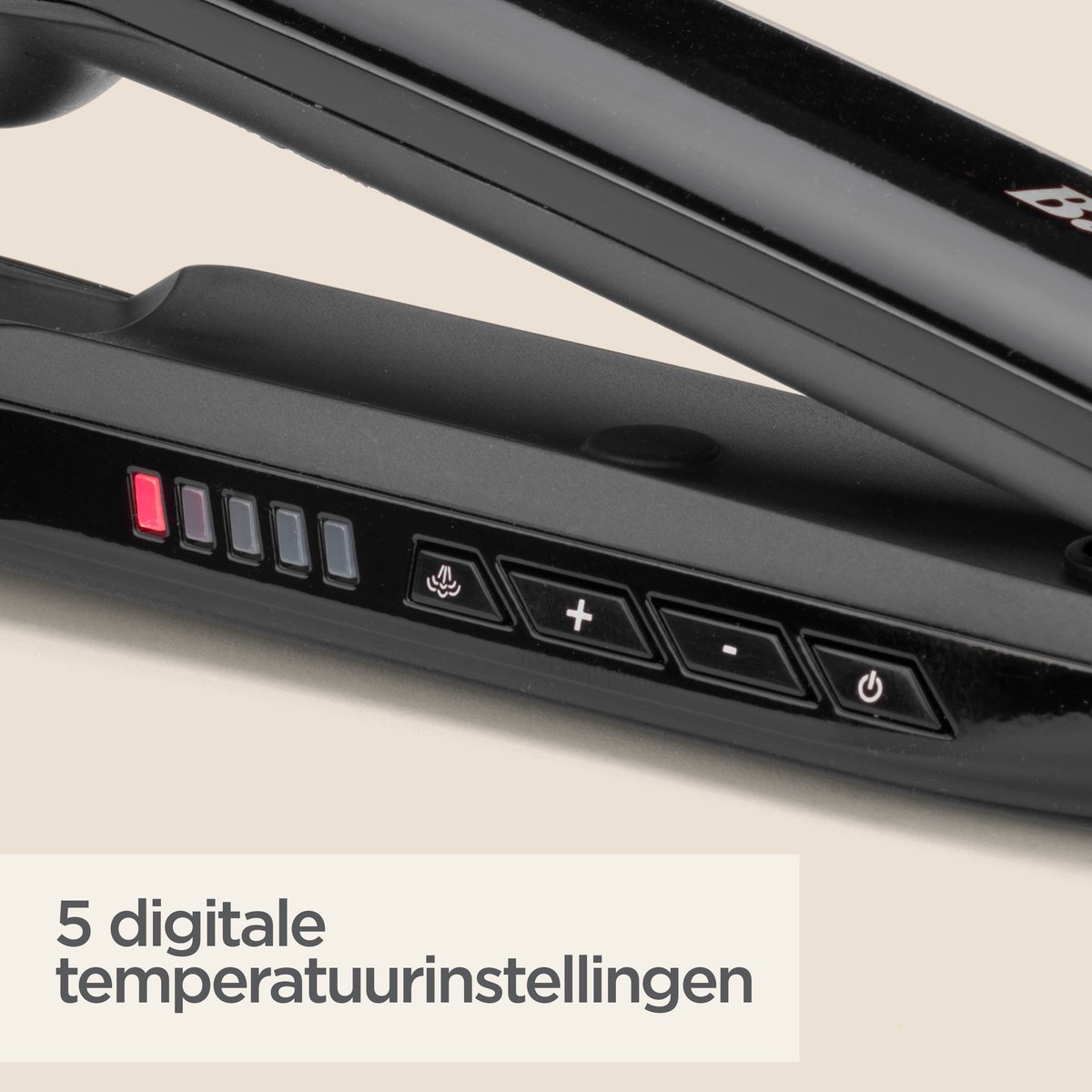 Stijltang BABYLISS ST496E Steam Shine