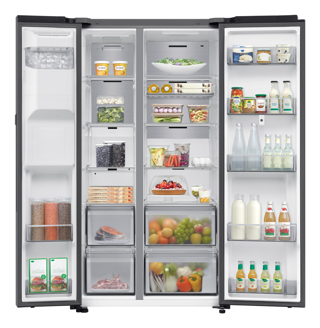 Samsung side by side RS90F66BETEF