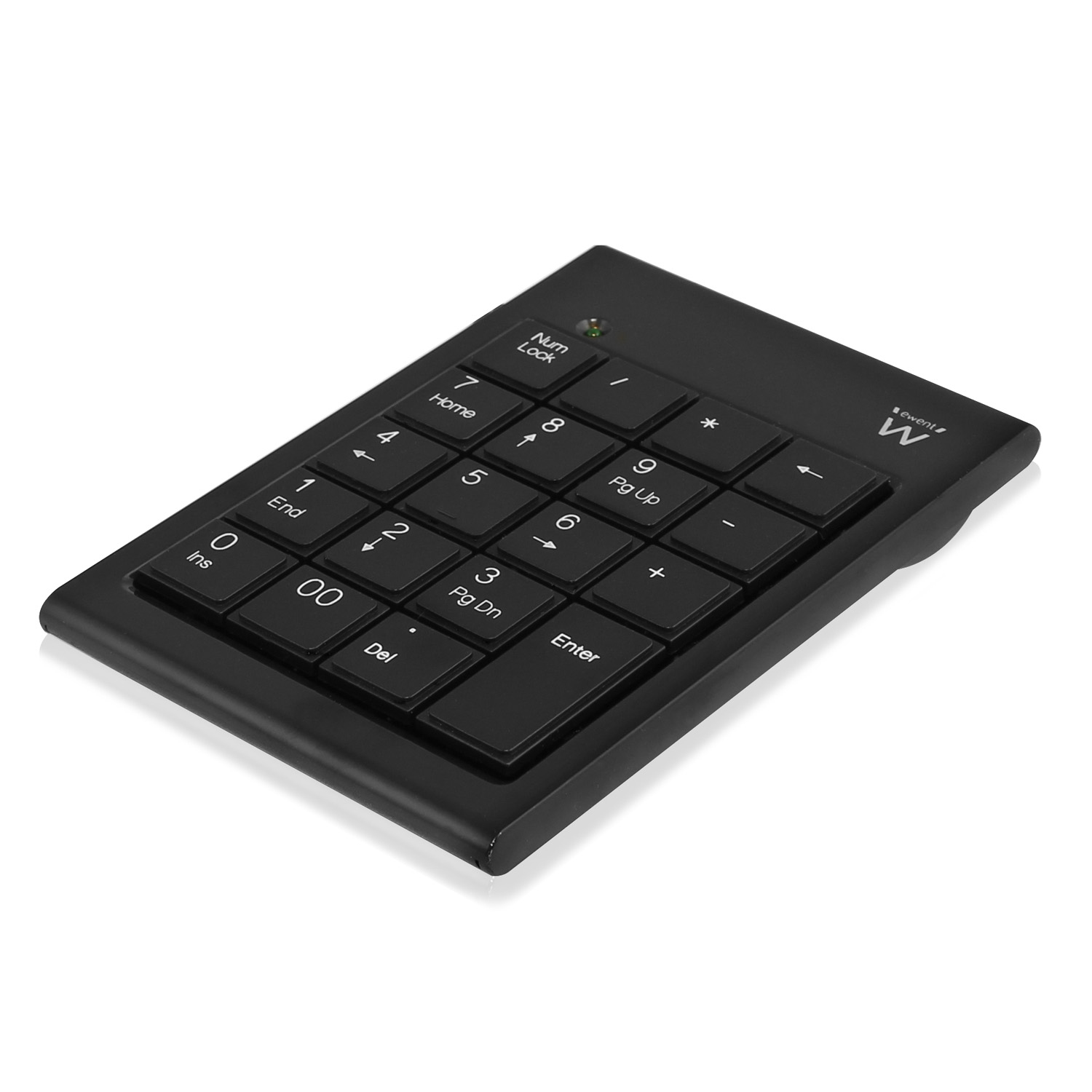 Ewent EW3102 numeriek toetsenbord Pc/server USB Zwart