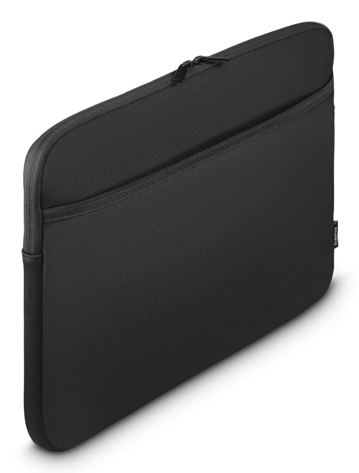 Hama Laptop-sleeve Neoprene met voorvak, 36 - 40 cm (14,1-15,6), zwart