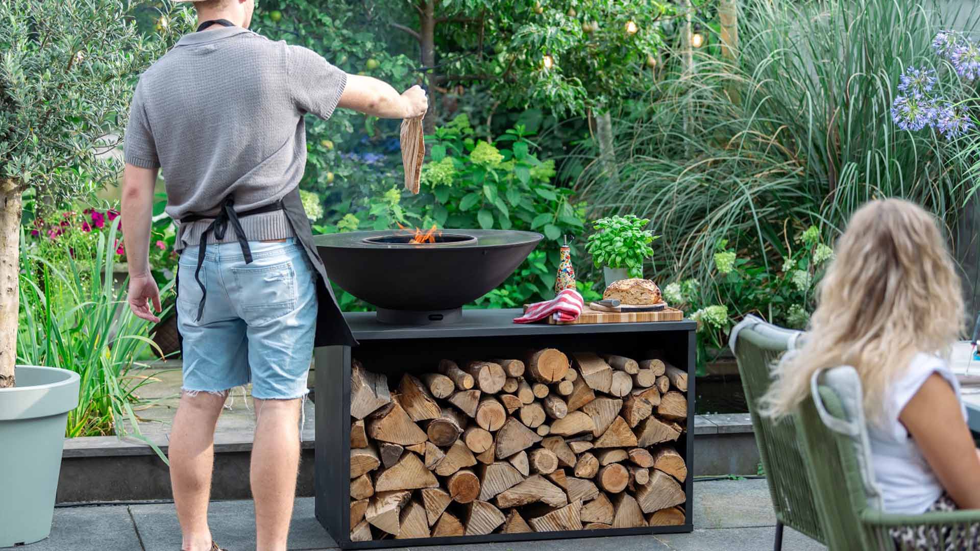 BBQ REDFIRE 85209 Onyx Classic Table 80cm + Cover