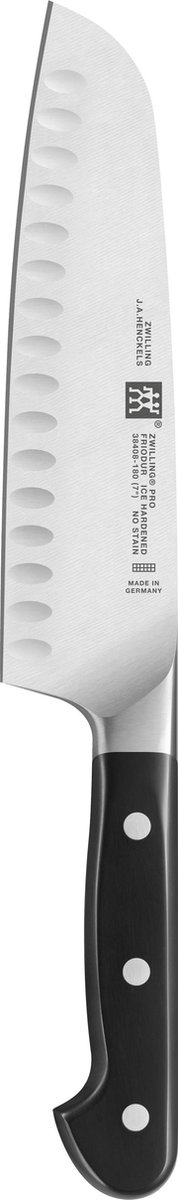 Zwilling pro santoku-mes met kuiltjes
