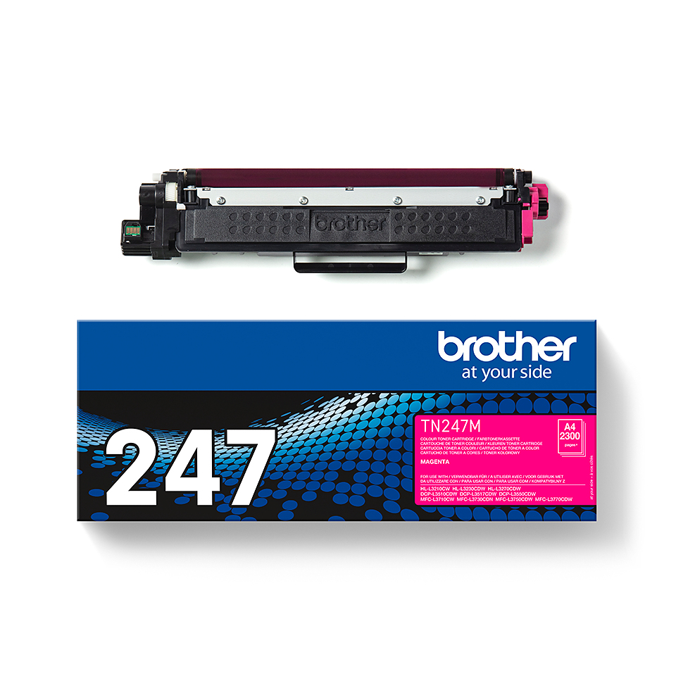 Toner BROTHER TN247M Magenta 2.300pagina's