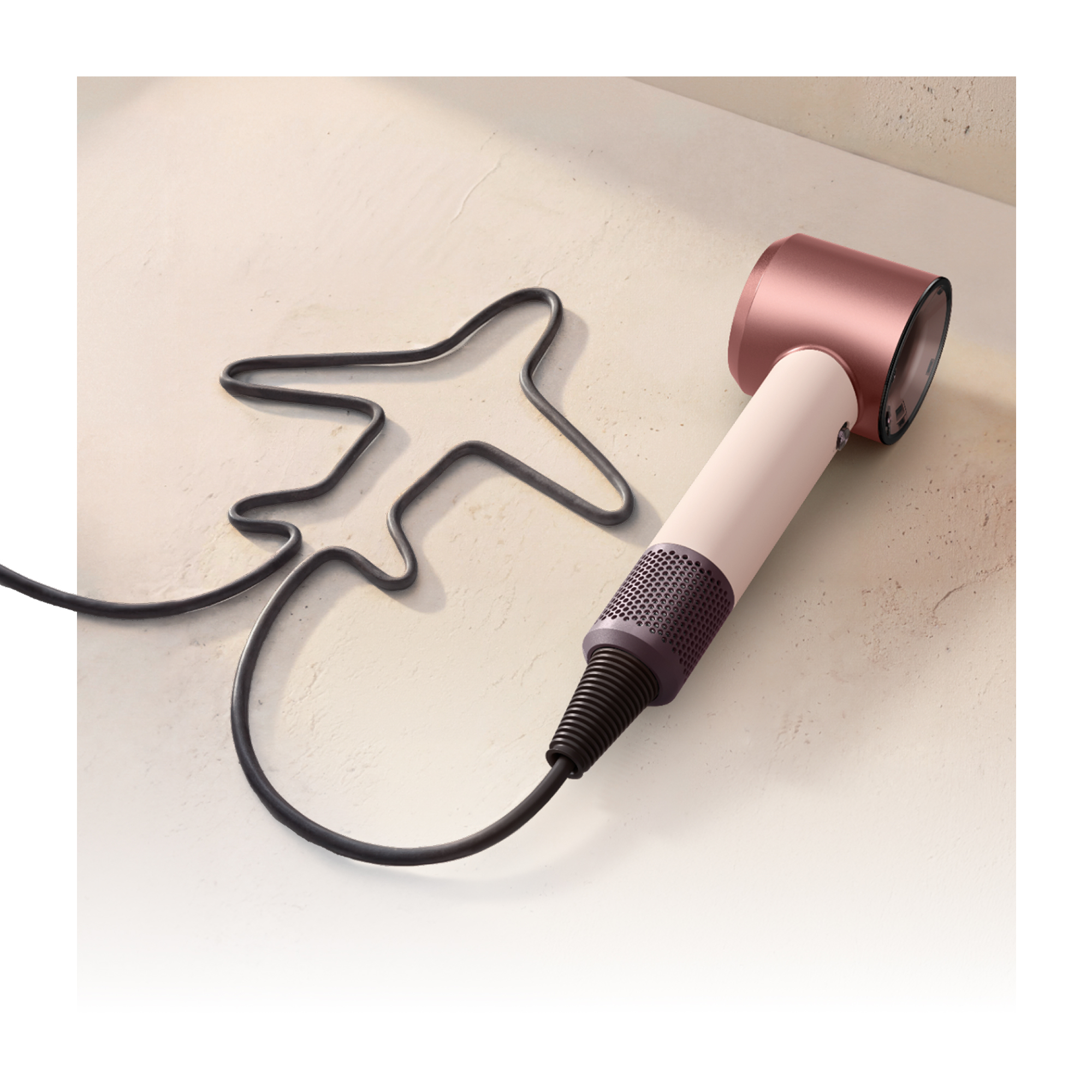 Haardroger DYSON 492457-01 Supersonic Travel / Ceramic Pink