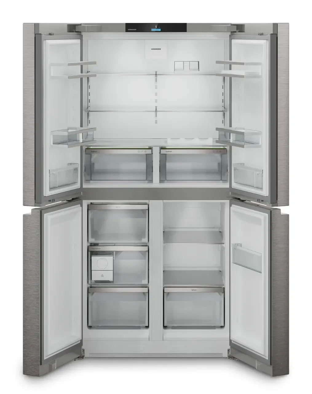 Liebherr Msdd 9012 Pure frigo américain Pose libre 576 L D Acier inoxydable