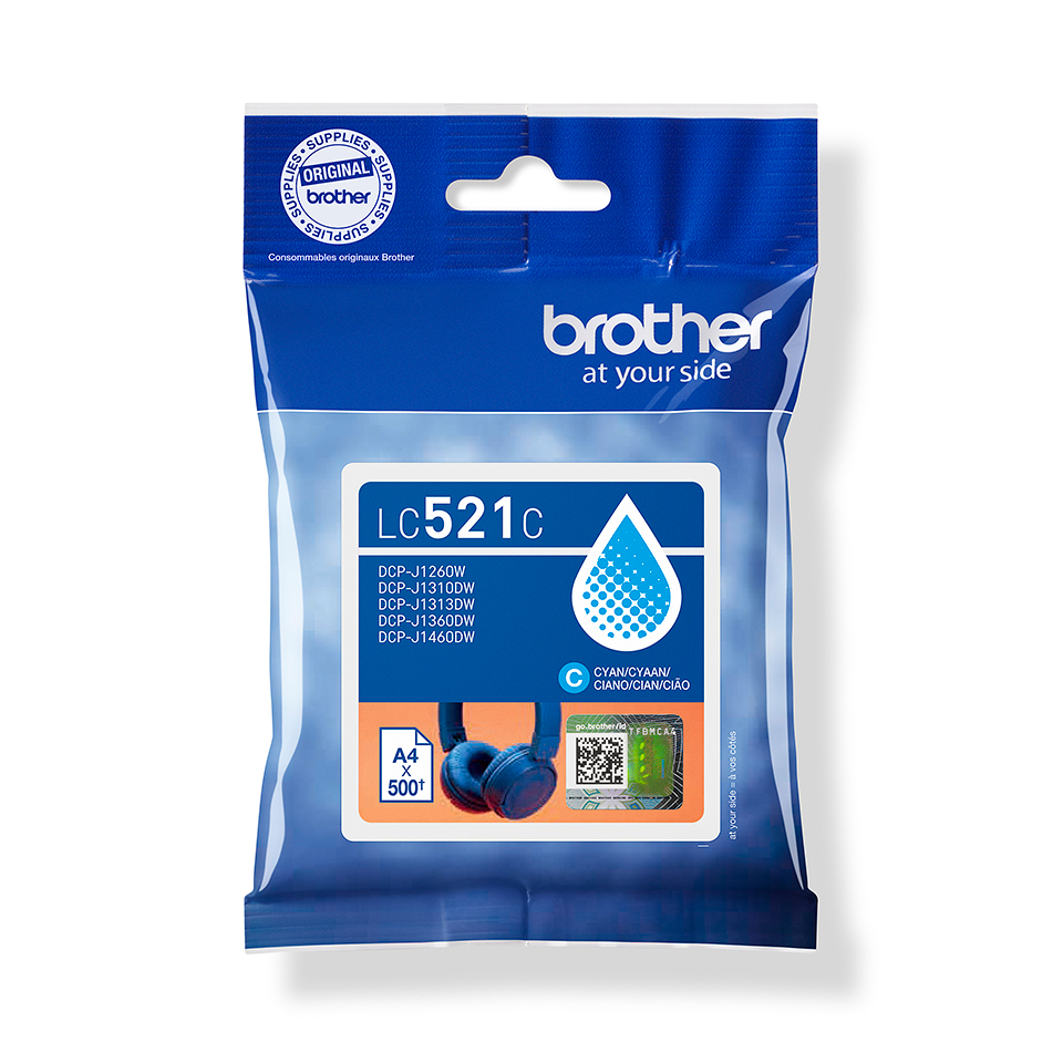 Brother Inktpatroon LC521C