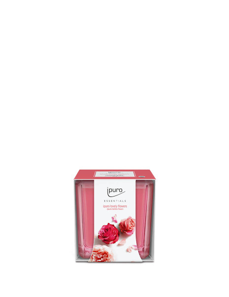 Geurkaars IPURO 26IFC1211 Essential Lovely Flowers 125gr