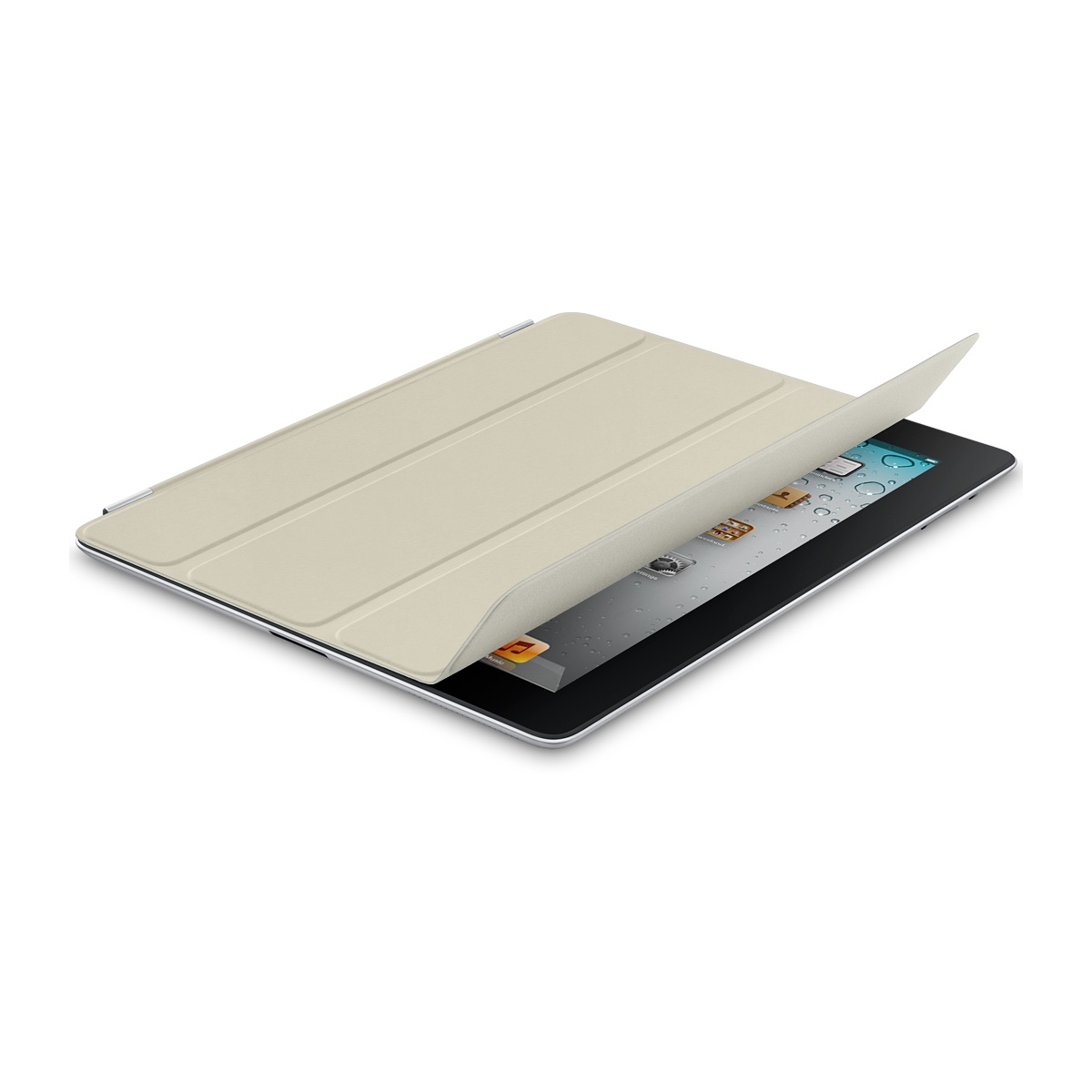 MD305ZM iPad smart cover Leather cream