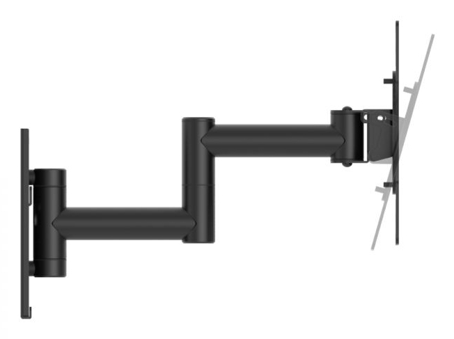 Muurbeugel Cavus WMV2050 zwart max 20kg