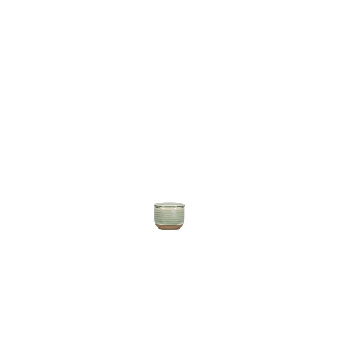 Suikerpot met deksel S&P 804338 Cameo / 7xH6cm / groen