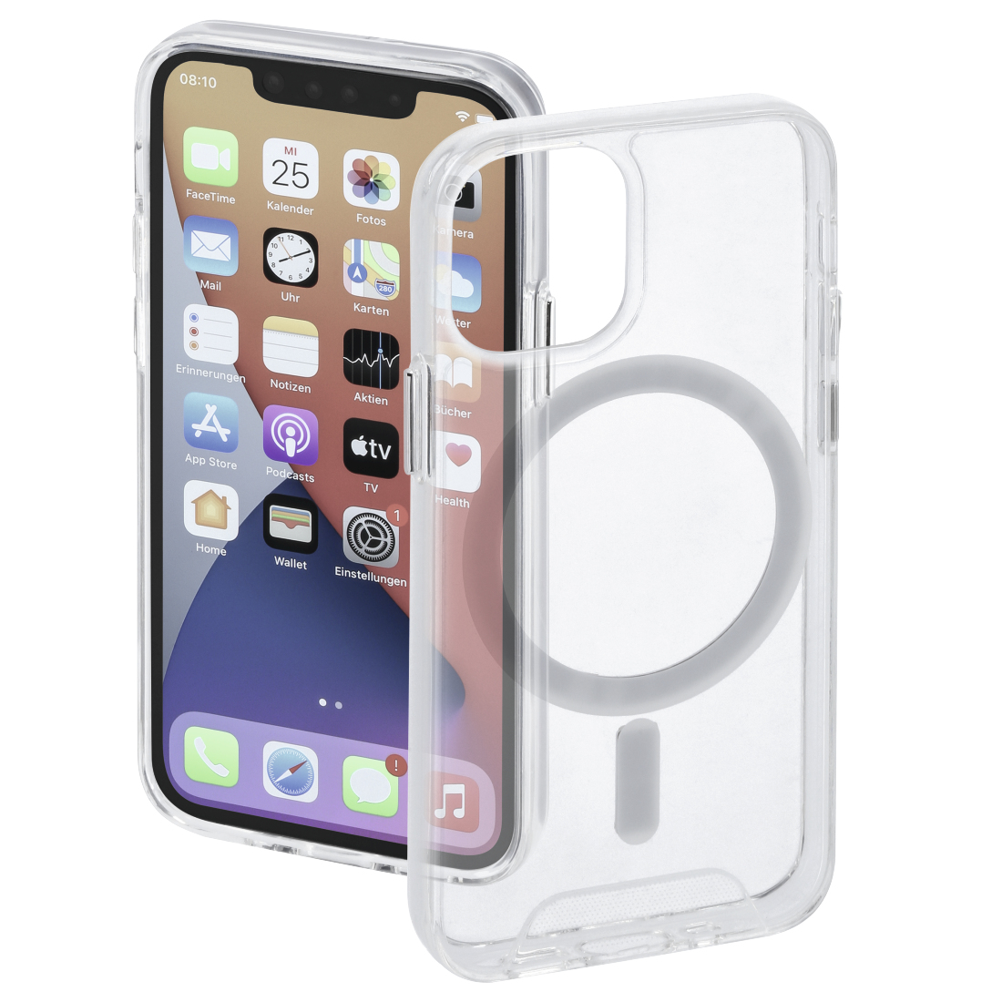 Hama Cover MagCase Safety Apple iPhone 13 mini transparant