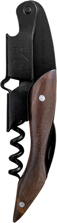 Kurkentrekker VIN BOUQUET 61.VBFID1275 / Black+Wood