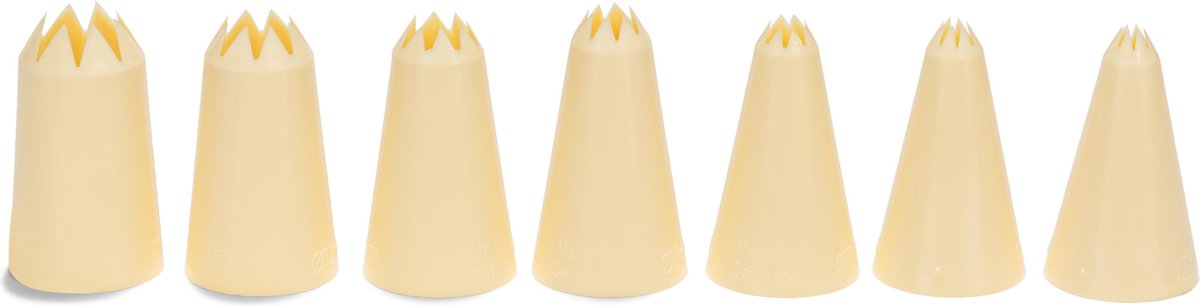 Spuitmondjes-set Patisse 11.PA1752 Kunststof / 7st / 3-15mm