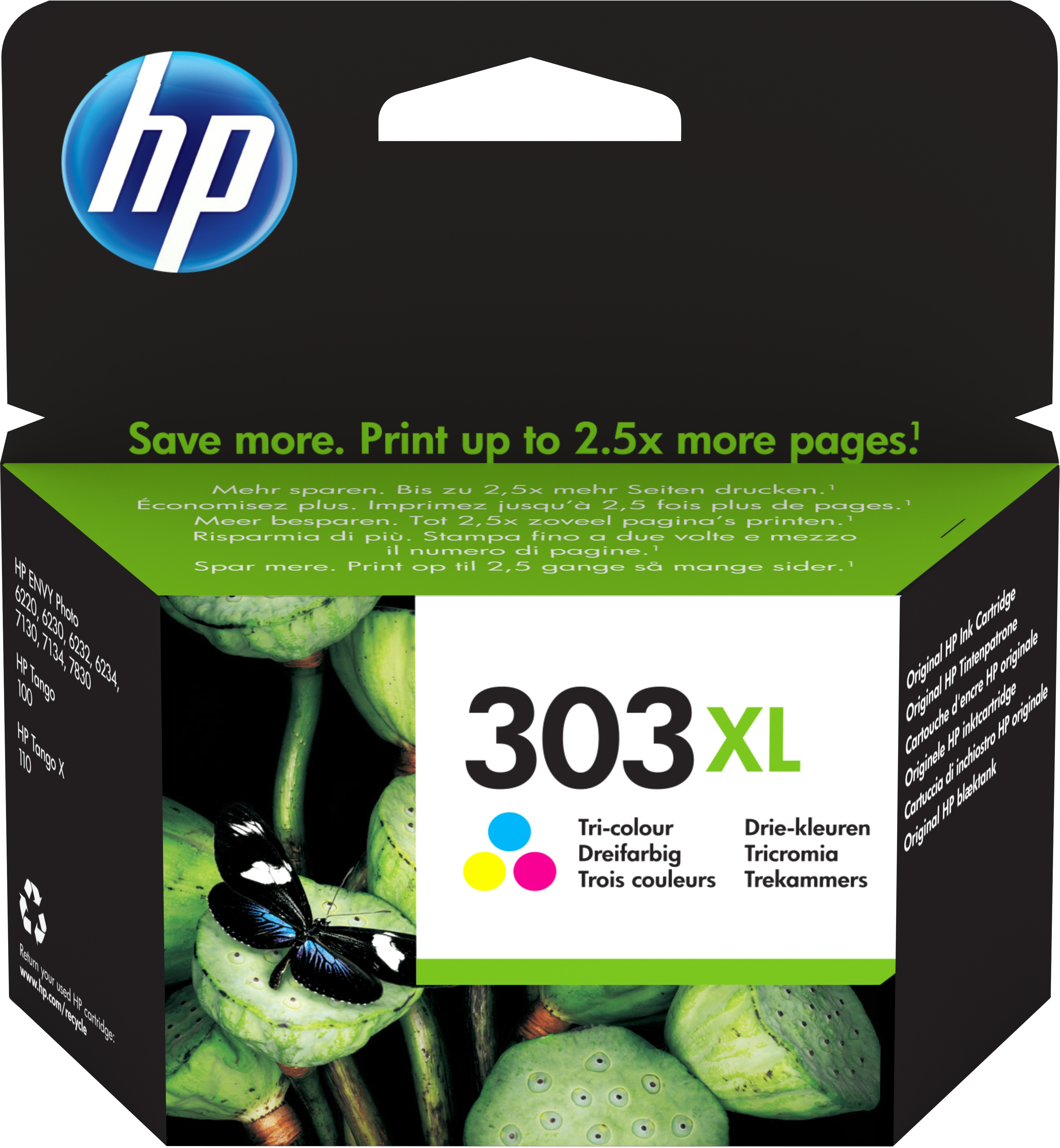 HP 303xl cartouche d'encre 3 couleurs