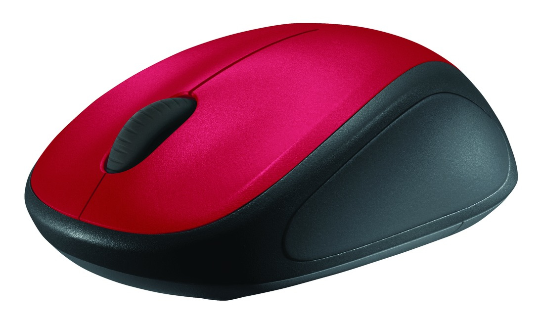 Logitech wireless mouse m235 red