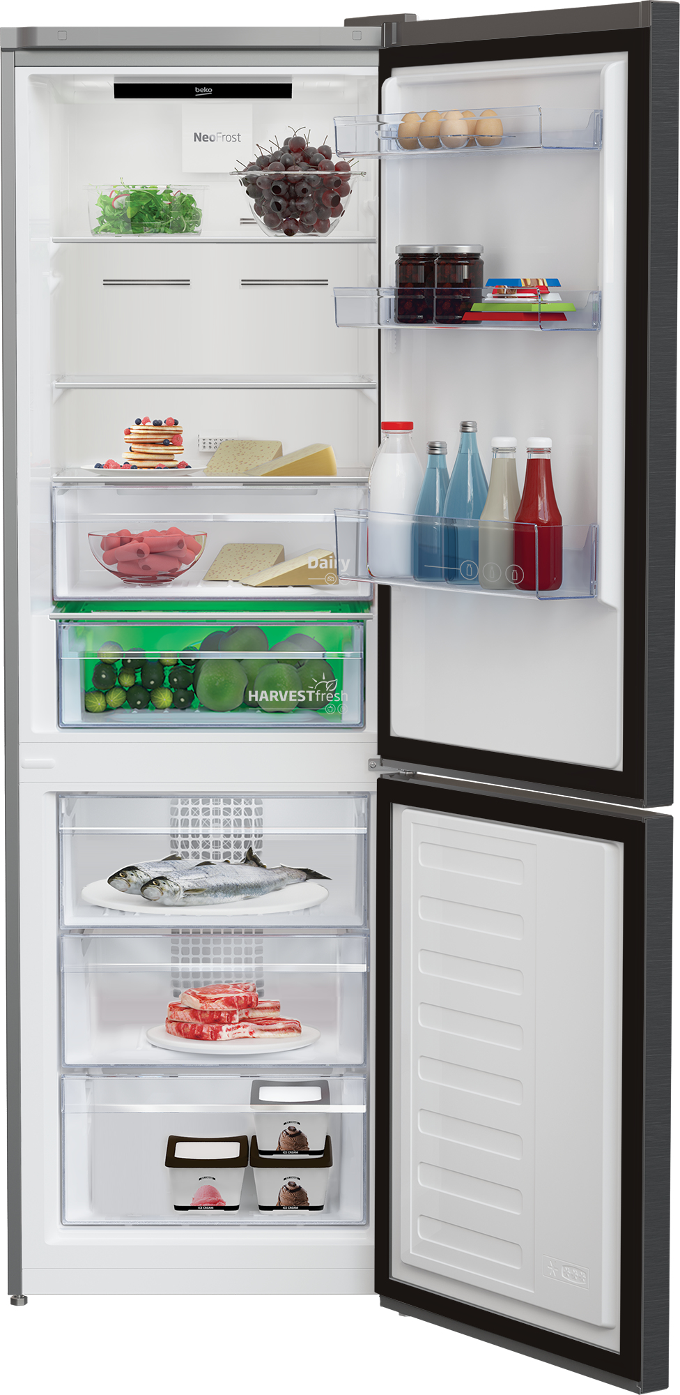 BEKO FRIGO CONGELATEUR RCNE366E70ZXBRN
