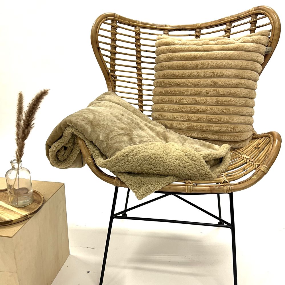 Plaid Dutch Decor STANLEY Semolina 150x200cm