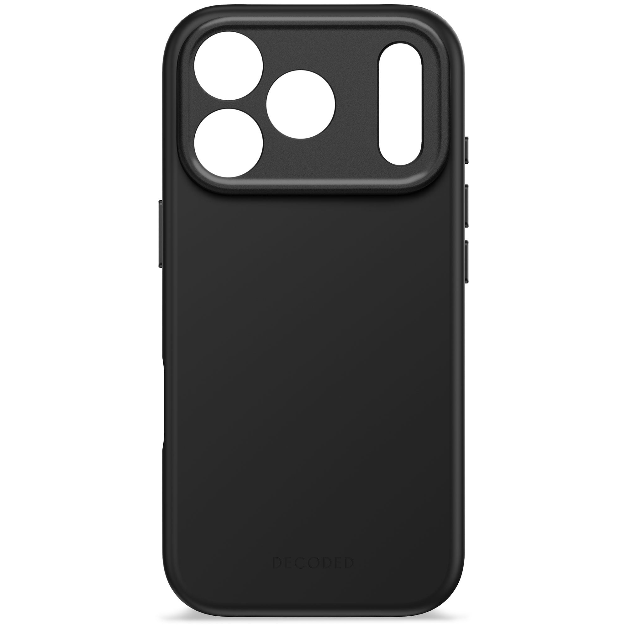Decoded Silicone Backcover Apple iPhone 17 Pro Phantom Black
