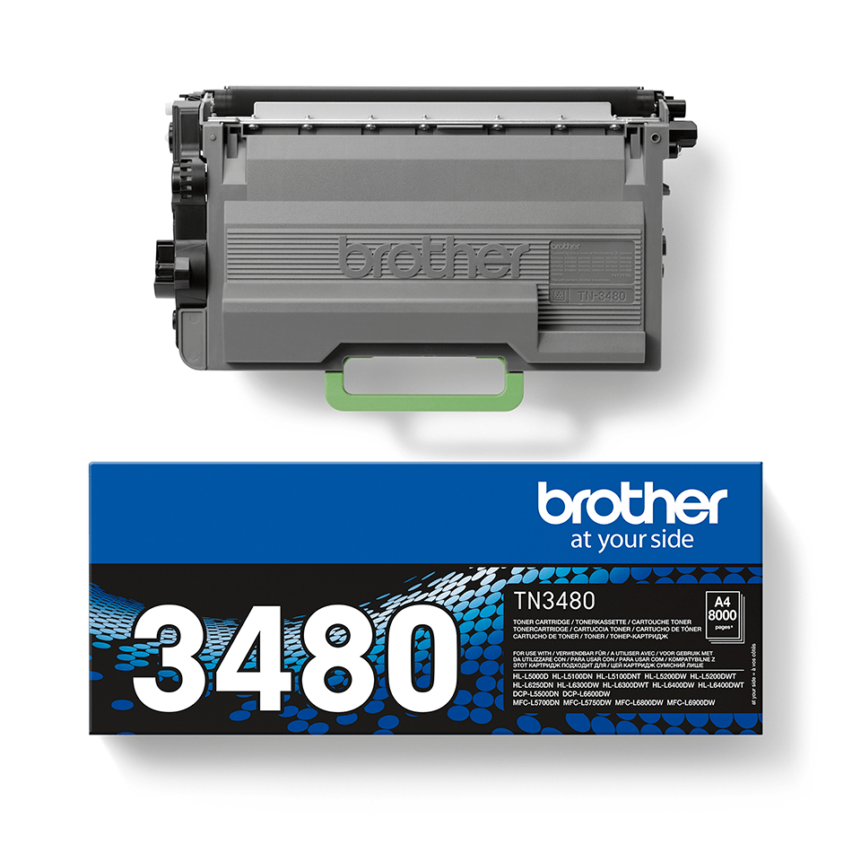 Toner BROTHER TN-3480 8.000 pagina's