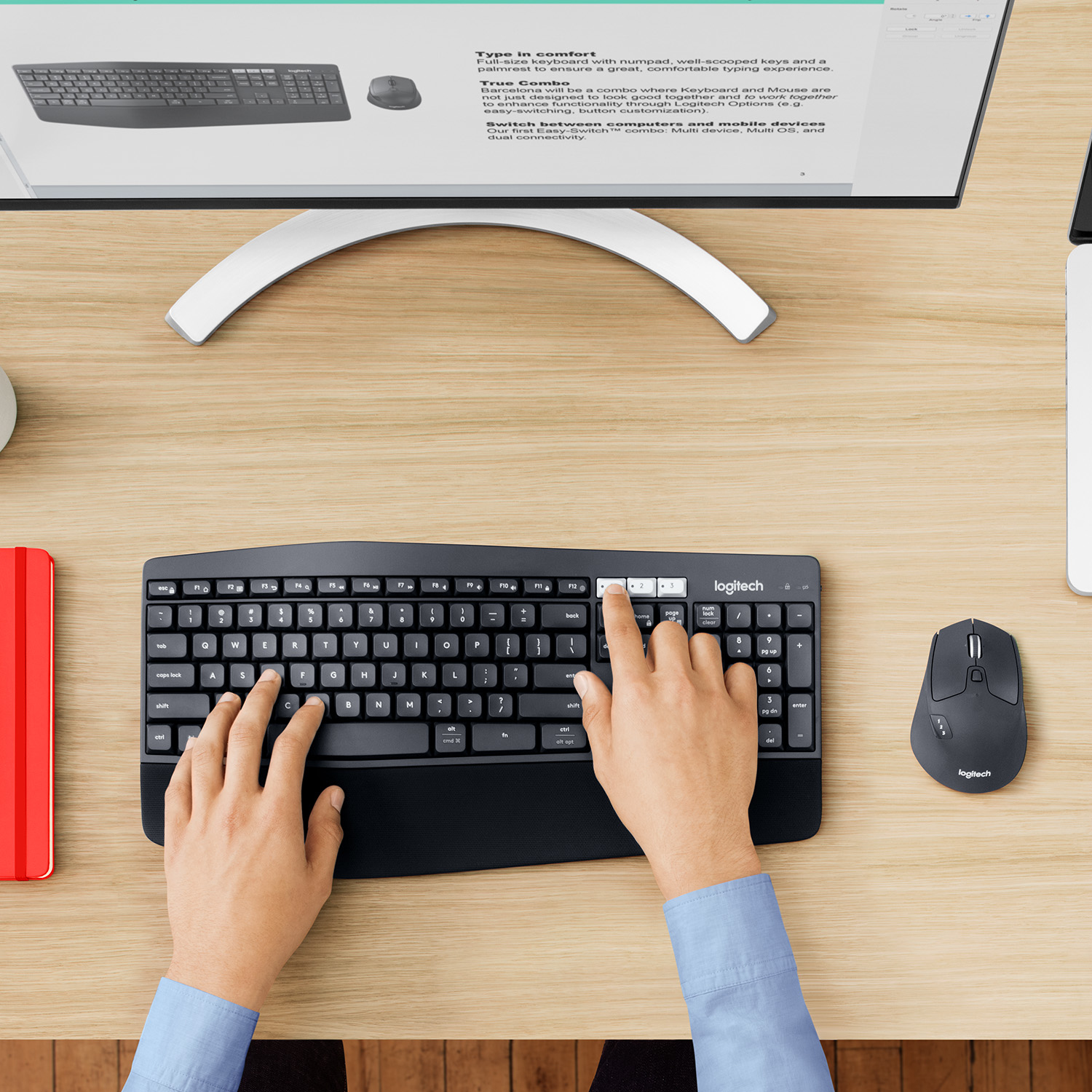 Logitech wireless desktop MK850