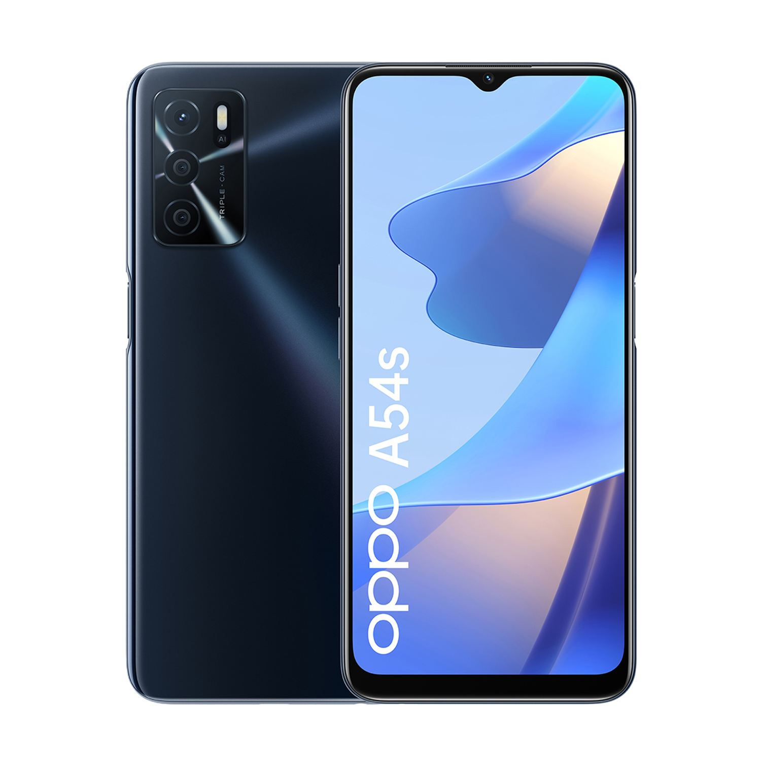 OPPO A54s 16,5 cm (6.5") Dual SIM Android 11 4G USB Type-C 4 GB 128 GB 5000 mAh Zwart