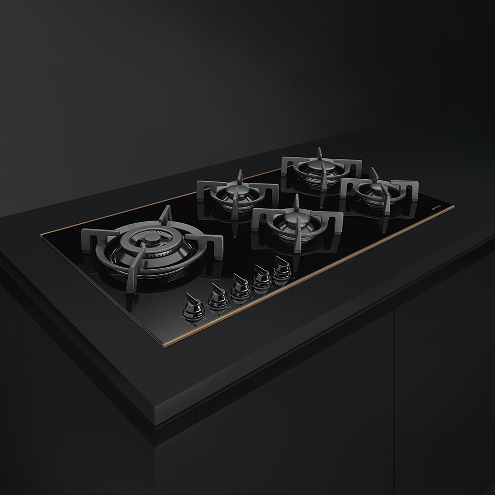 Gaskookplaat SMEG PV695LCNR / 90cm