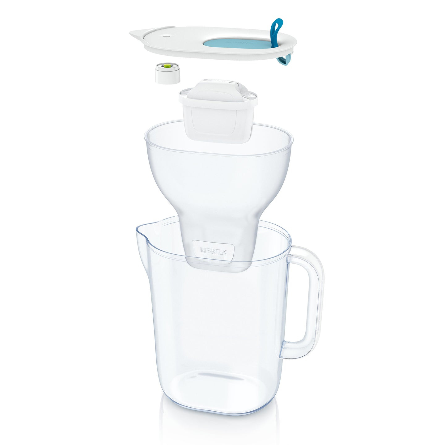 Brita Style Filtre pour distributeur d'eau 2,4 L Bleu, Transparent