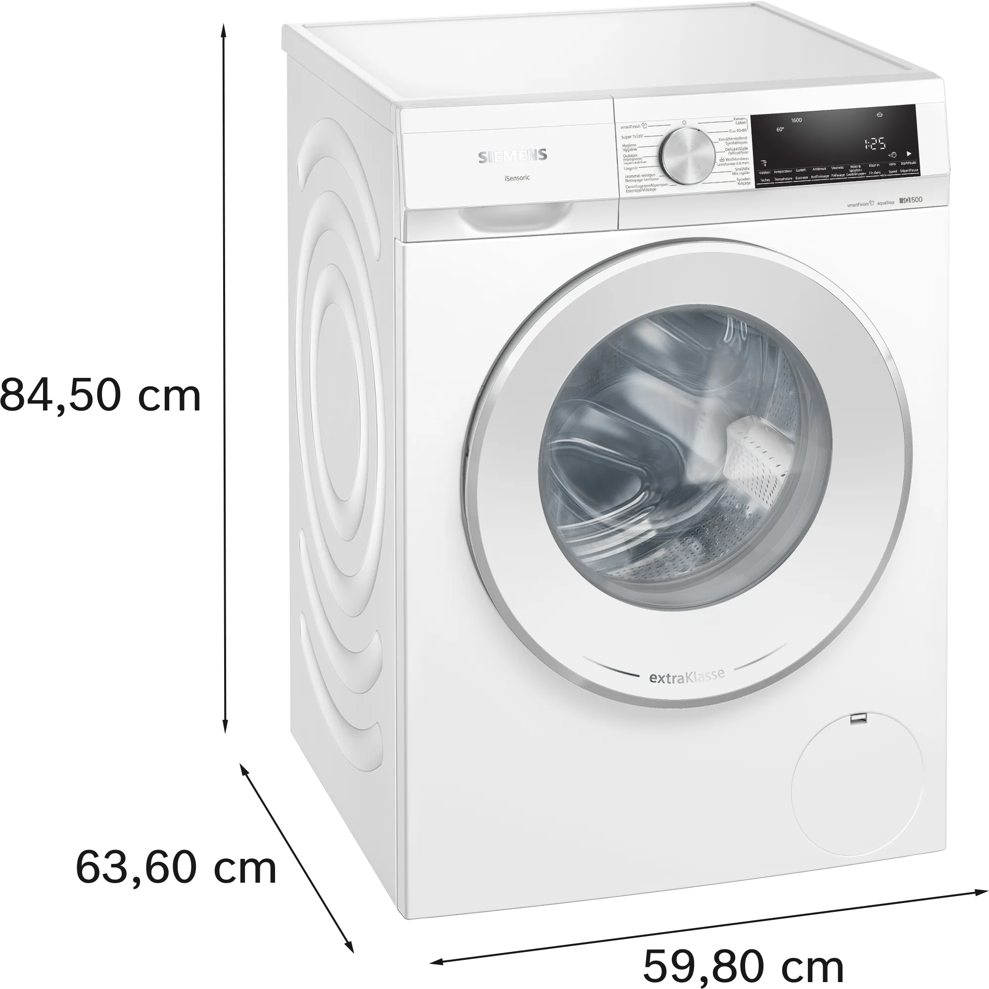 Wasmachine SIEMENS WG46G2Z9FG iQ500 Extraklasse / 9kg / A / 1600tpm