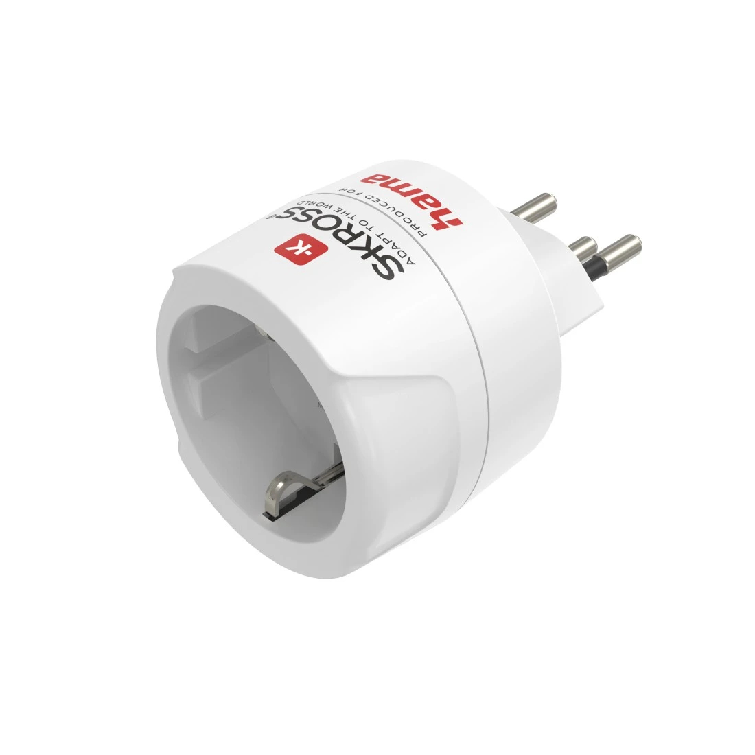 Hama Reisadapter type J, L, N, 3-polig, voor Zwitserland, Italië en Brazilië