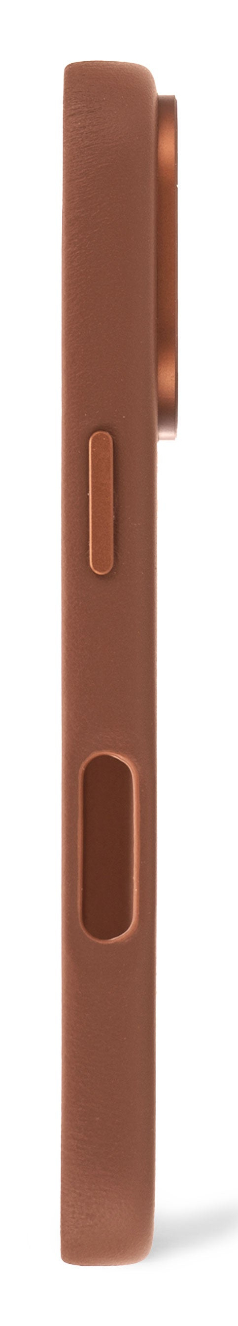 Decoded Leather Backcover Apple iPhone 16 Pro Tan