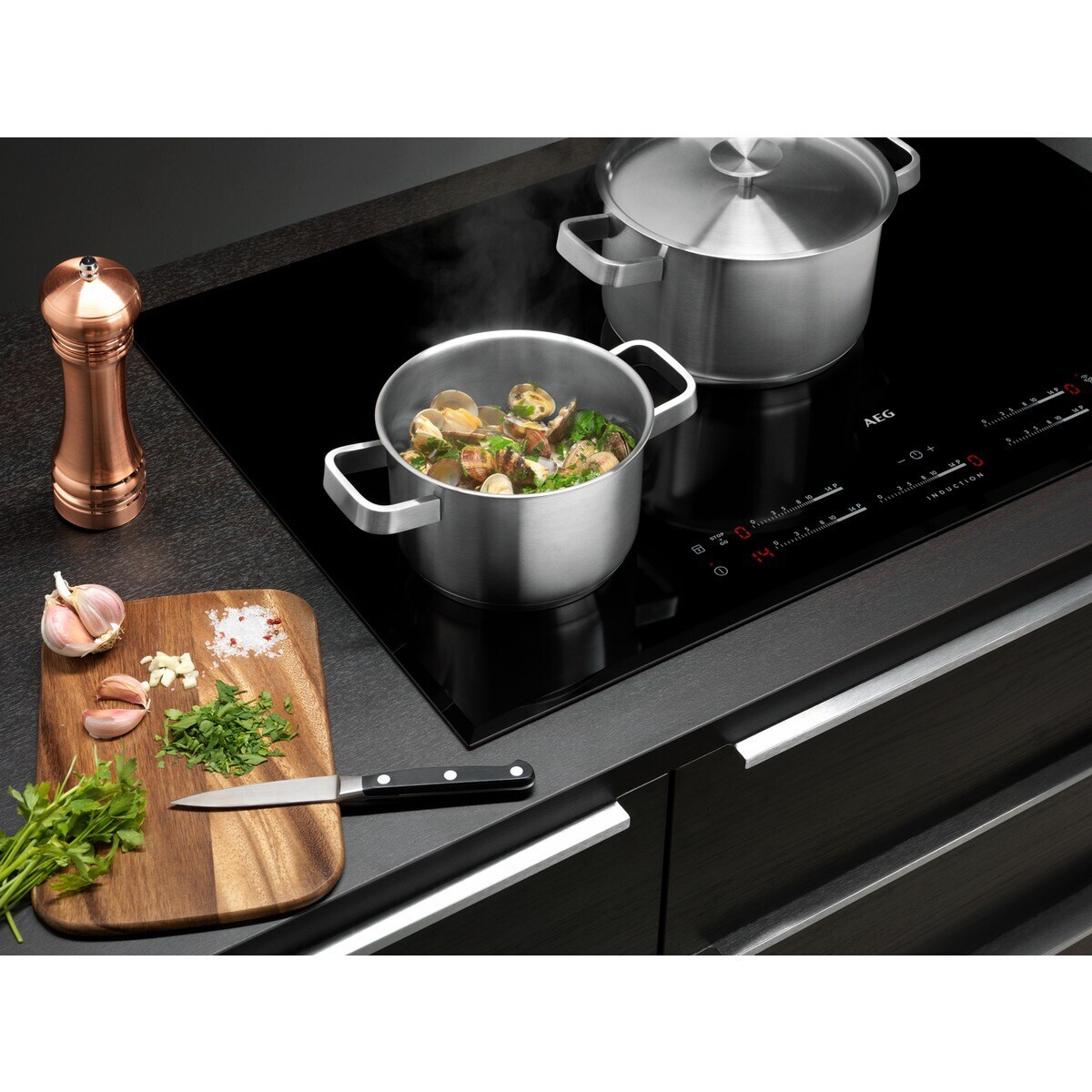 Kookpottenset AEG A3SS 3-delig