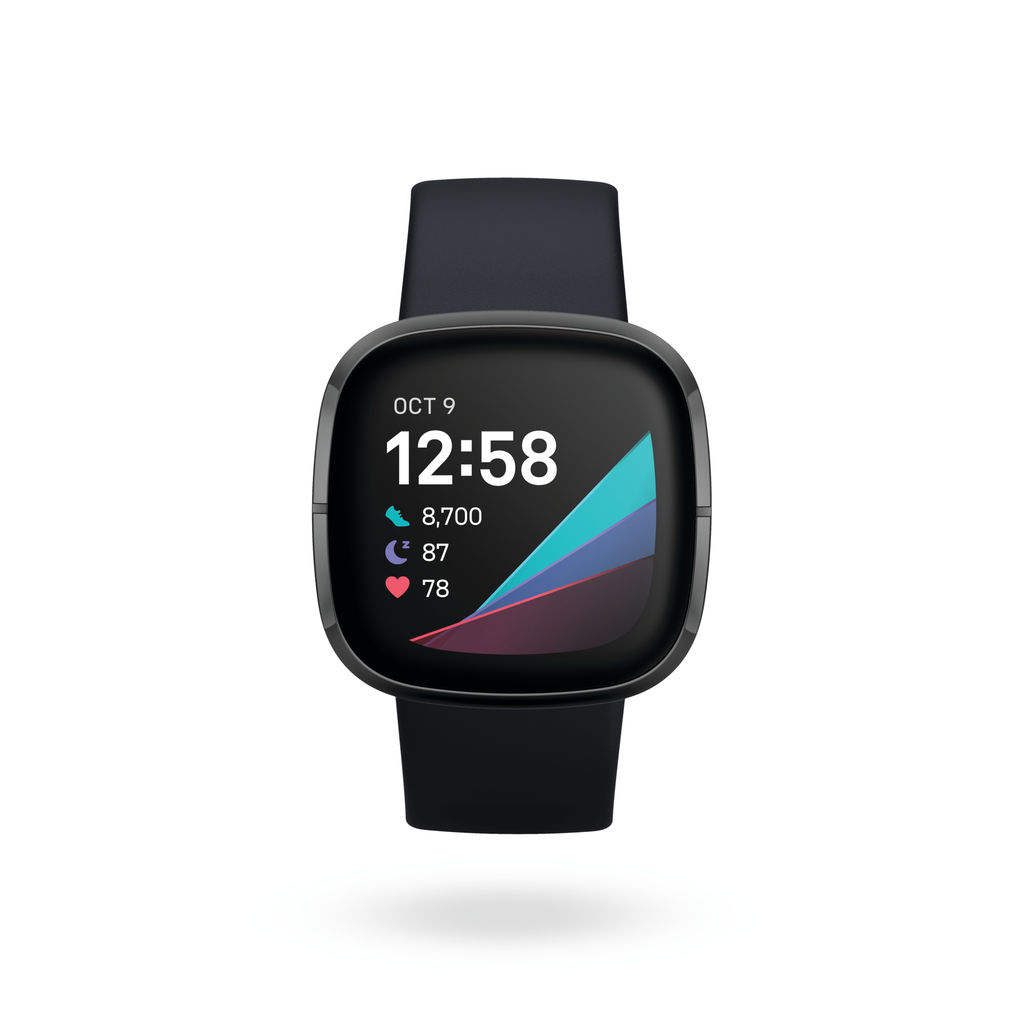 Fitbit Sense 4,01 cm (1.58") AMOLED 40 mm Digitaal Touchscreen Grafiet Wifi GPS