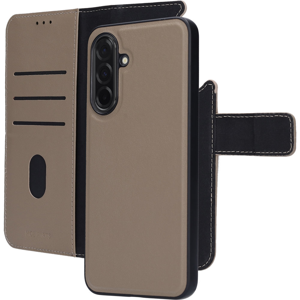 Mobiparts Leather 2 in 1 Samsung Galaxy A36 Wallet Case Taupe