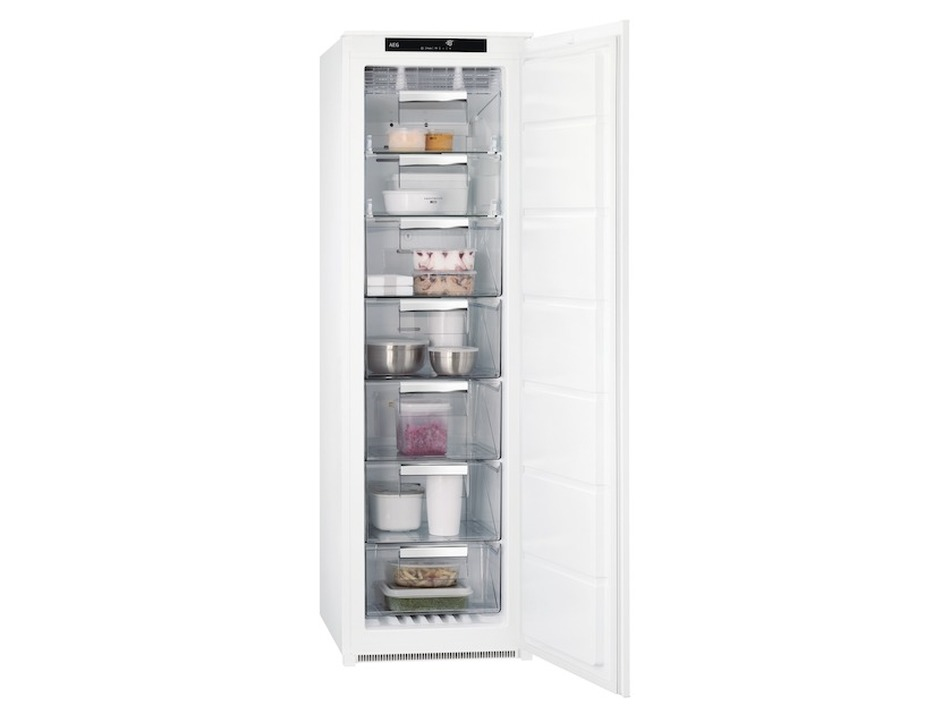 AEG ABE818E6NS Congélateur vertical Pose libre 204 L E Blanc