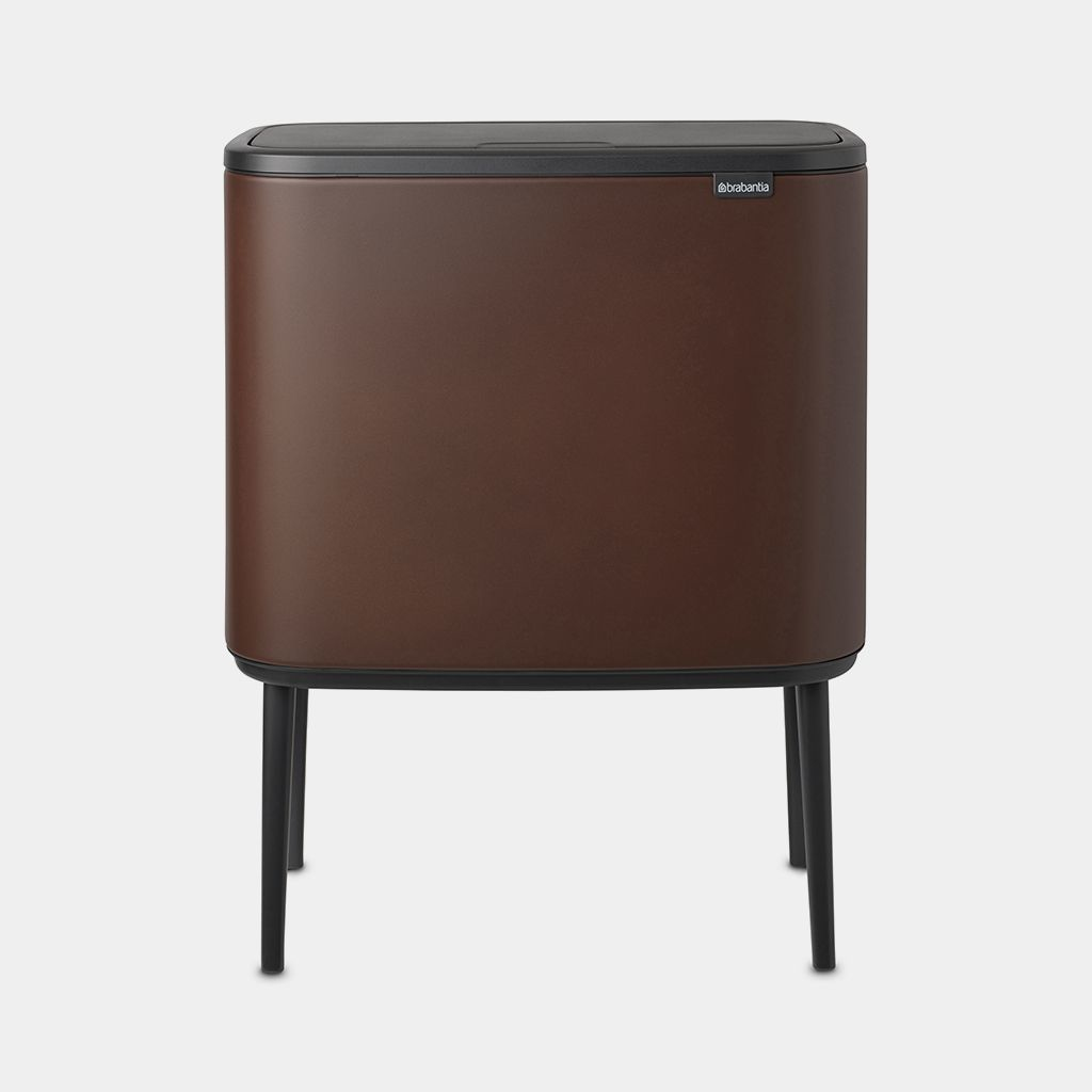 Afvalemmer BRABANTIA 208621 Bo Touch Bin 11+23L Cosy Brown