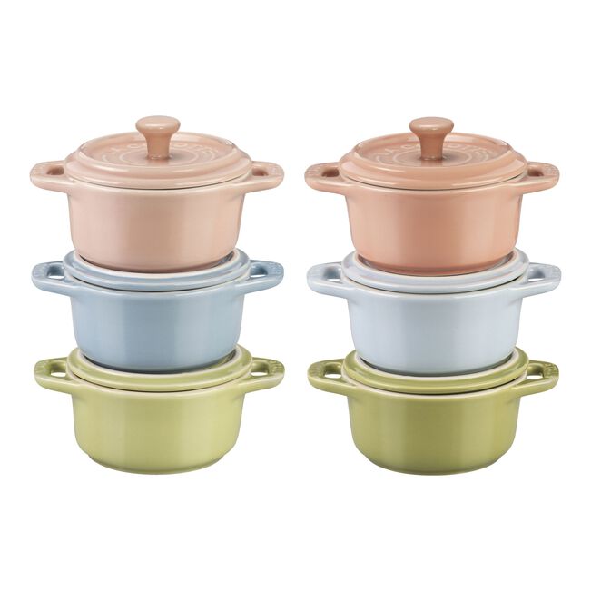 Mini-cocottes STAUB 1029320 Macaron / 200ml / 6-delig