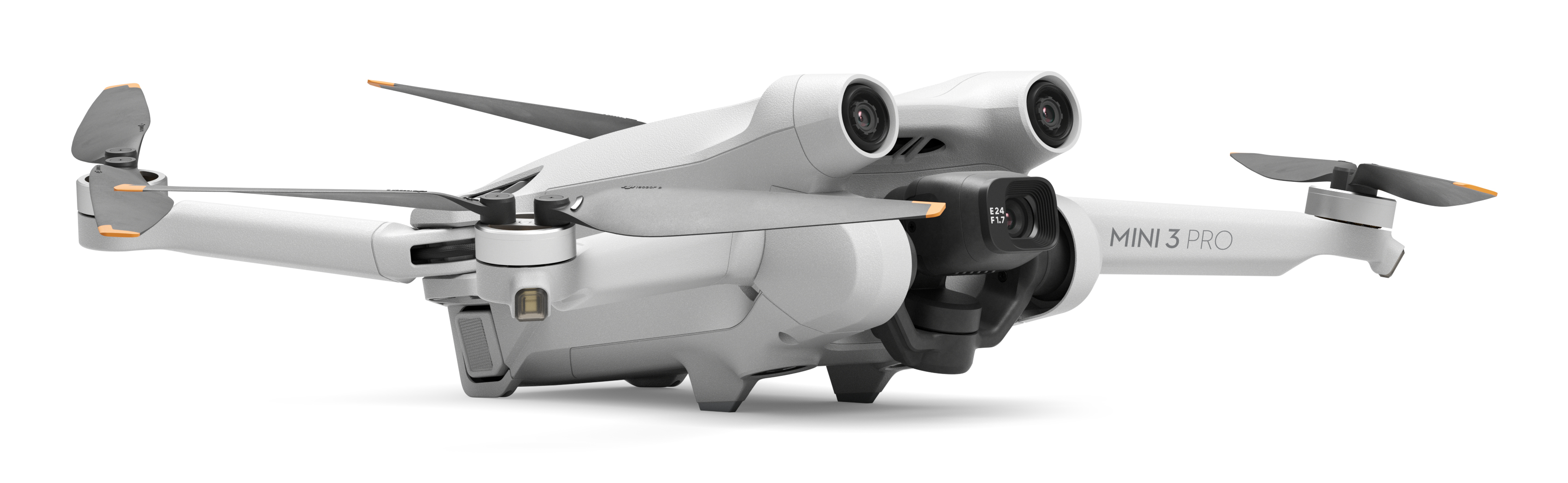 DJI Mini 3 Pro (RC-N1) 4 propellers Octocopter 48 MP 3840 x 2160 Pixels 2453 mAh Zwart, Wit