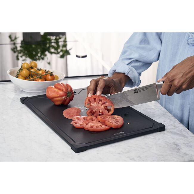 ZWILLING 1031032 keukensnijplank Rechthoekig Hout Zwart