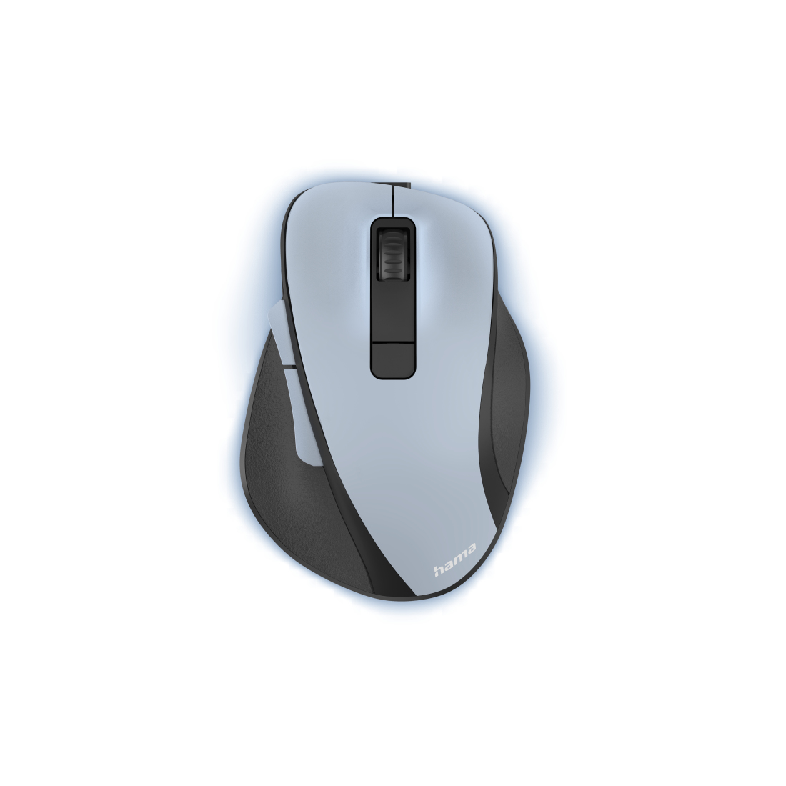 Hama Souris opt. ss fil 6 boutons MW-500 Recharge, batt., ergo., bl. pol.