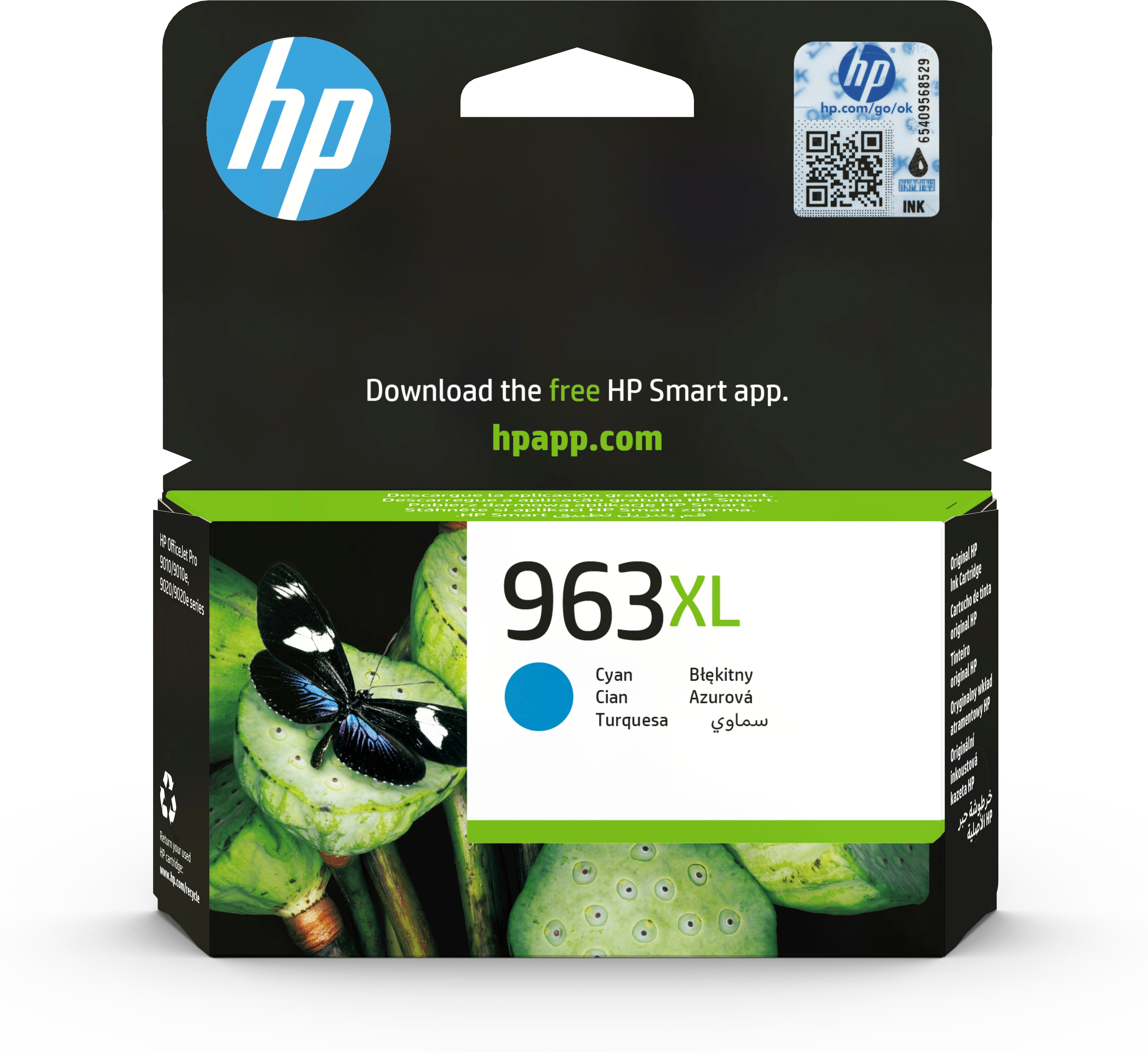 Inktpatroon HP 963XL Cyan