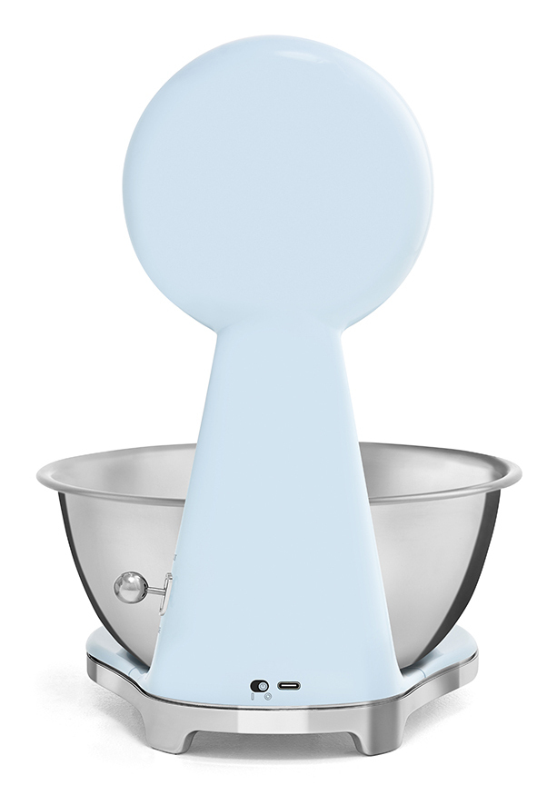 Keukenweegschaal SMEG KSF01PBWW / pastelblauw