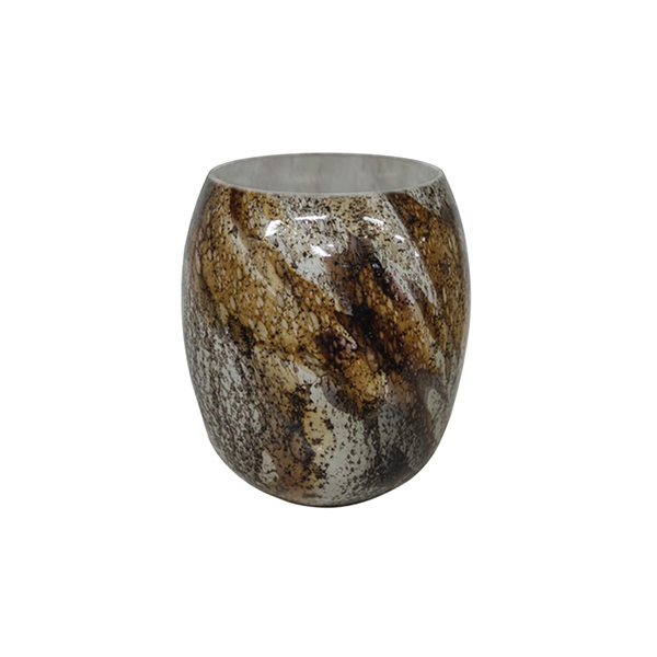 Vaas Dôme Deco V2-G462/MIX SIENNA M multicoloured glass