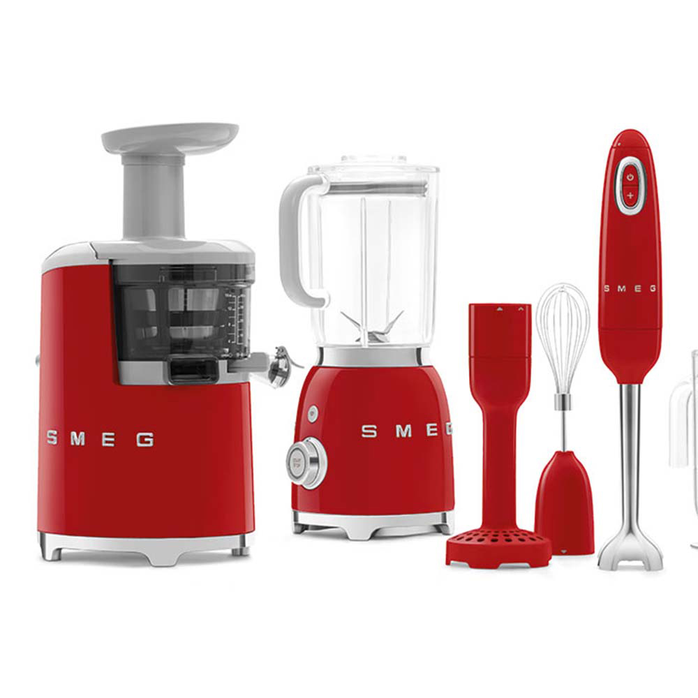 Smeg blender rouge BLF01RDEU
