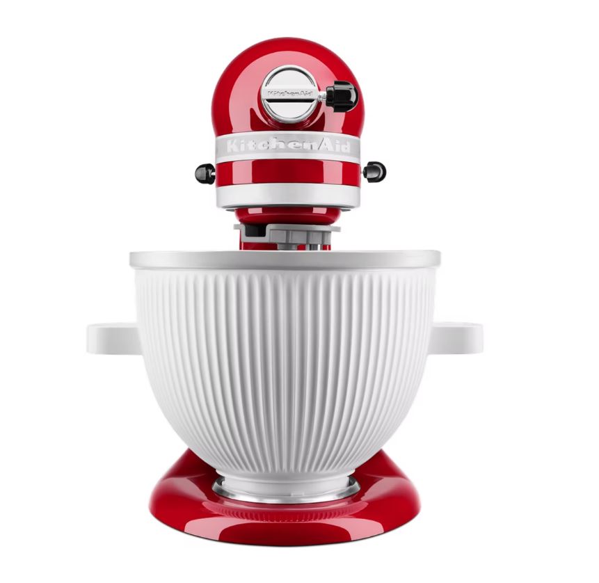 Kitchenaid icecream maker pour robot de