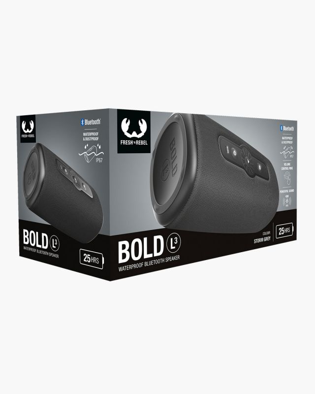 Bluetooth speaker FRESH N REBEL Bold L3 storm grey
