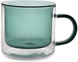 Beker ONA 704116 Liv / 27cl / dubbelwandig / groen / set-2