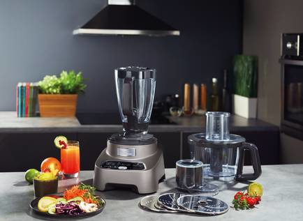 Moulinex FP827E10 robot de cuisine 1000 W 3 L Gris