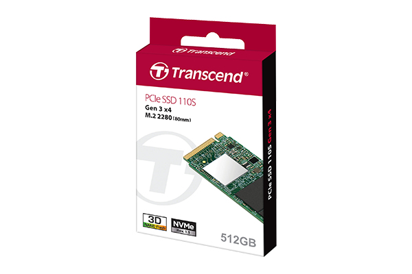 Transcend 110S M.2 128 GB PCI Express 3.0 NVMe 3D NAND