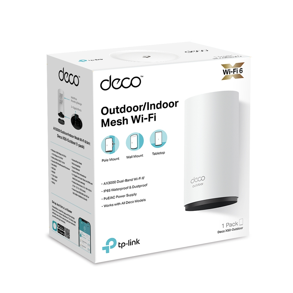 TP-Link Deco X50 OUTDOOR MESH WIFI 6 AX3000